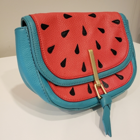 Vera Bradley Watermelon Leather Crossbody Bag - Picture 2 of 13